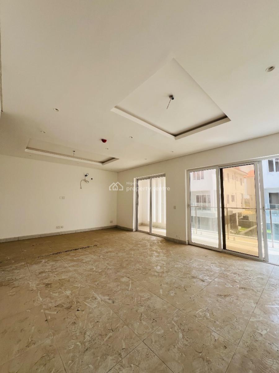 4 Bedroom Semi Detached Duplex in a Beautiful Estate with 24hrs Light, Twin Lake Estate, Chevron, Igbo Efon, Lekki, Lagos, Semi-detached Duplex for Rent