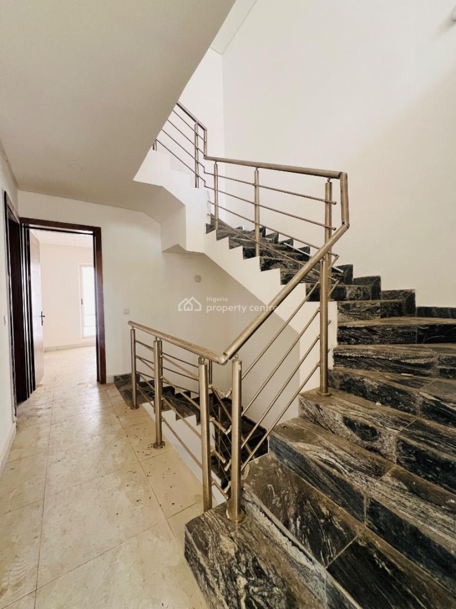 4 Bedroom Semi Detached Duplex in a Beautiful Estate with 24hrs Light, Twin Lake Estate, Chevron, Igbo Efon, Lekki, Lagos, Semi-detached Duplex for Rent