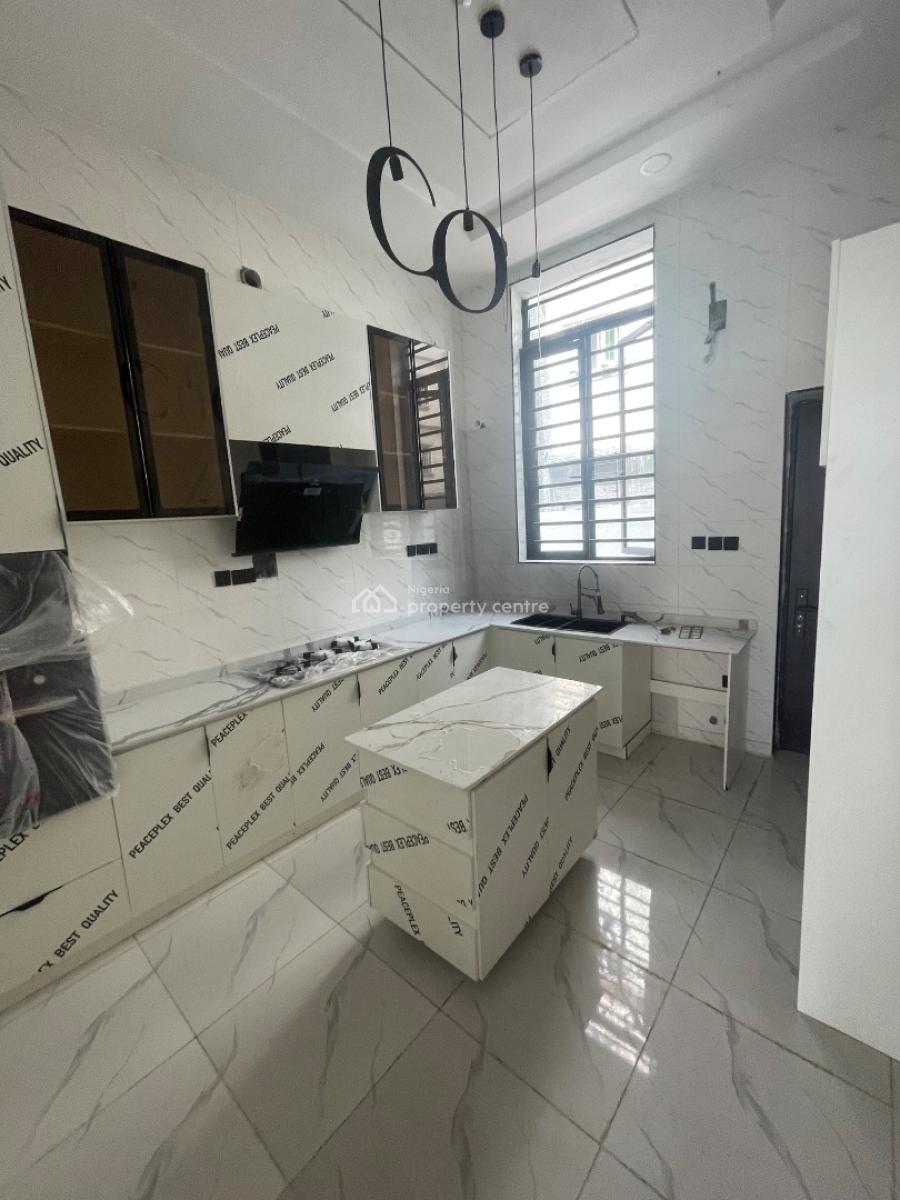 Brand New Back Unit Fully Detached 4 Bedroom with a Bq, Blenco, Sangotedo, Ajah, Lagos, Detached Duplex for Sale