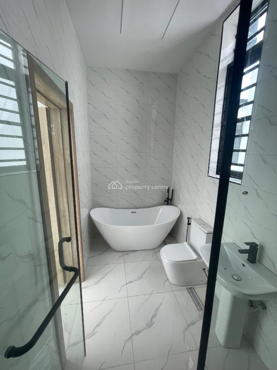 Brand New Back Unit Fully Detached 4 Bedroom with a Bq, Blenco, Sangotedo, Ajah, Lagos, Detached Duplex for Sale