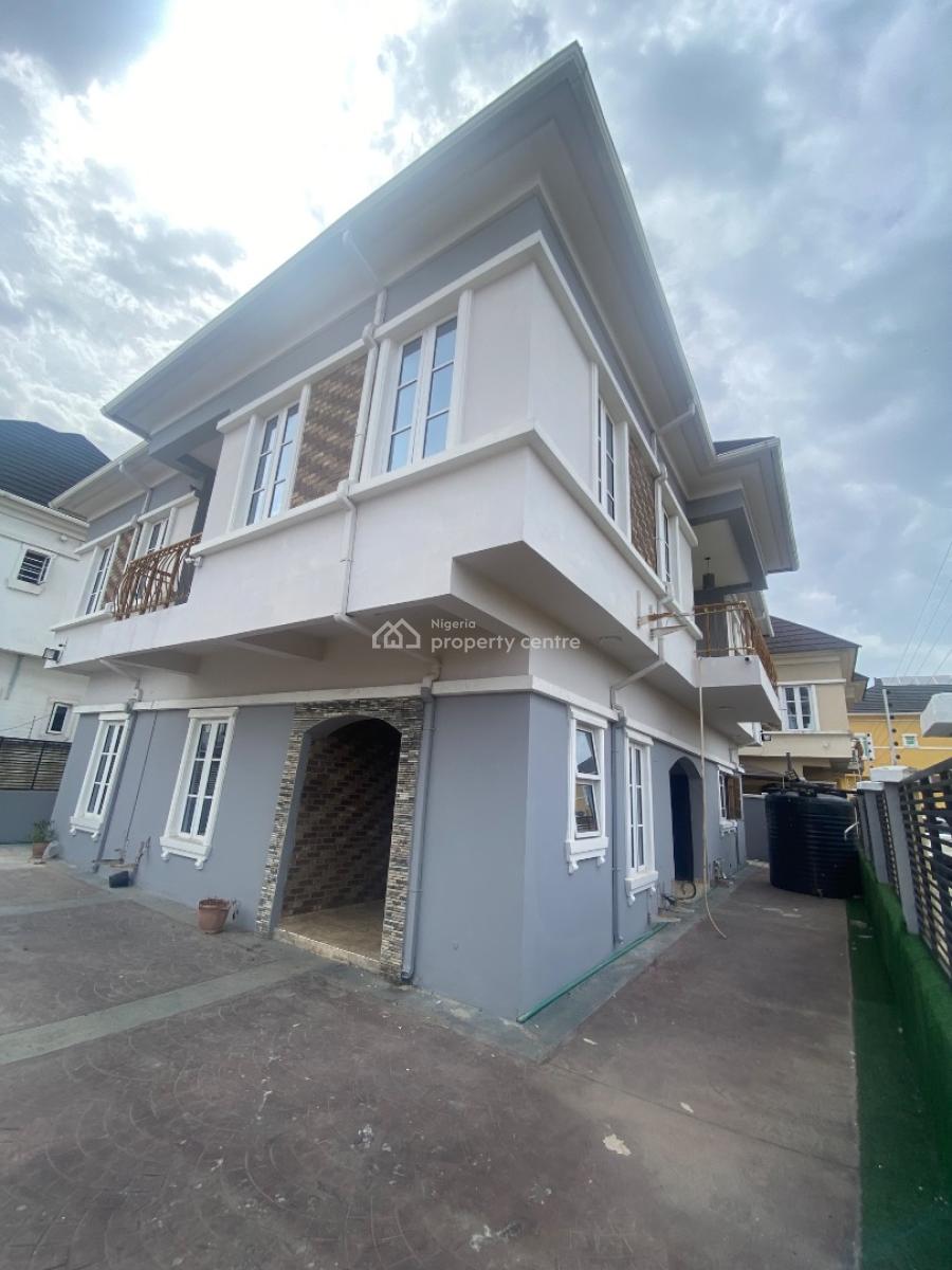 Self Serviced &unfurnished 5-bed Detached Duplex with Bq in an Estate, Lekki County, Ikota, Lekki, Lagos, Detached Duplex for Rent
