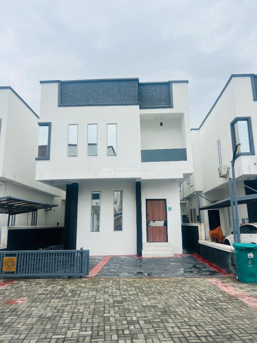 4 Bedroom Terrace & Bq Fully Detached Duplex, Ikota, Lekki, Lagos, House for Sale