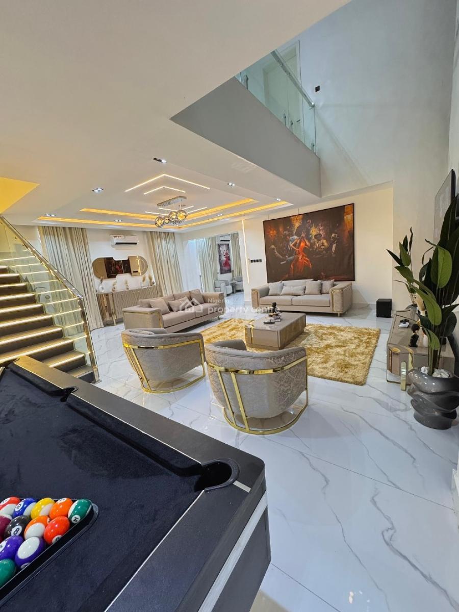 3 Units of Luxury 6 Bedroom Wit Swimming Pool, Gym,cinema,ps5, Snooker, Freedom Way, Lekki Phase 1, Lekki, Lagos, Detached Duplex Short Let