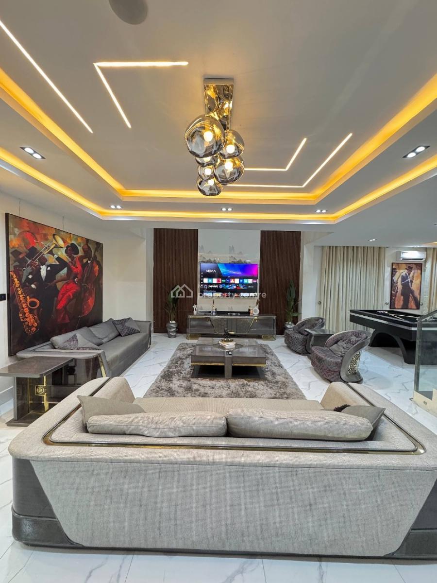 3 Units of Luxury 6 Bedroom Wit Swimming Pool, Gym,cinema,ps5, Snooker, Freedom Way, Lekki Phase 1, Lekki, Lagos, Detached Duplex Short Let