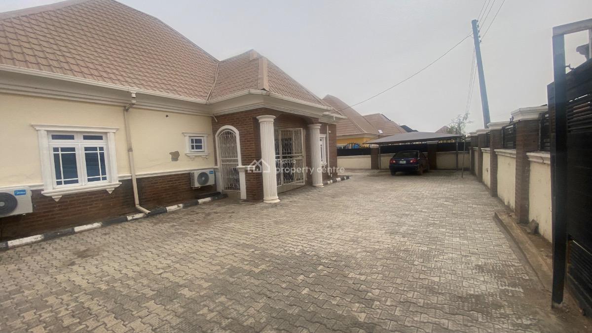 Luxury 3 Bedroom Bungalow with an Attached Bq &  Gatehouse, Hossana Glory Estate Behind Amac Market, Lugbe District, Abuja, Detached Bungalow for Sale