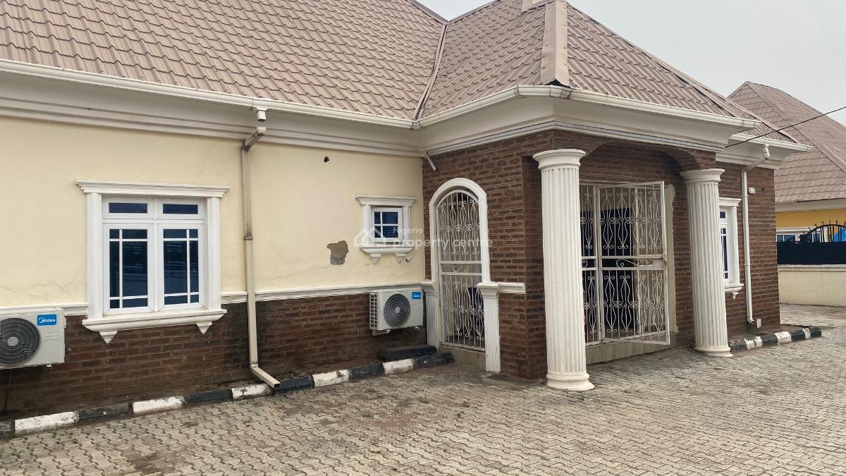 Luxury 3 Bedroom Bungalow with an Attached Bq &  Gatehouse, Hossana Glory Estate Behind Amac Market, Lugbe District, Abuja, Detached Bungalow for Sale