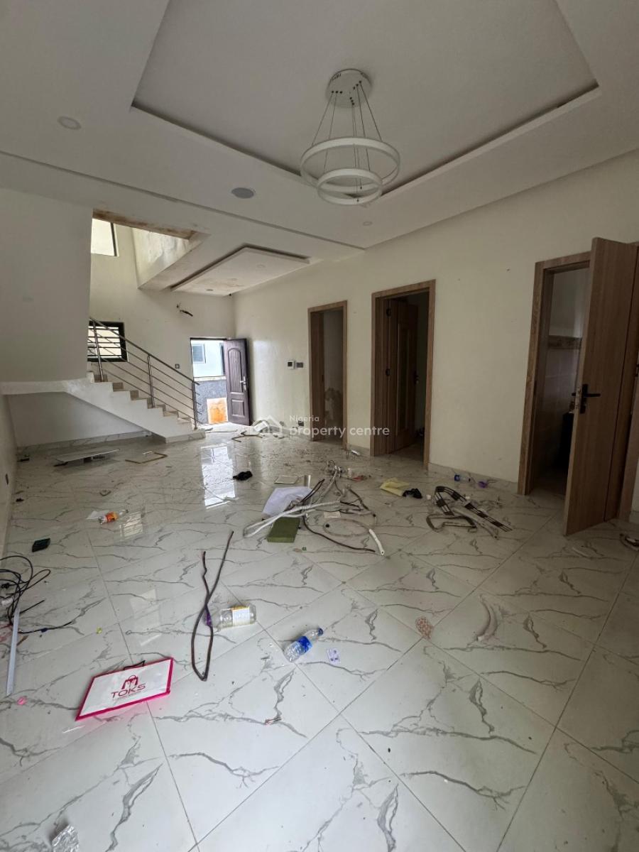 3bedroom Terrace Duplex with Solar, Ajah, Lagos, Terraced Duplex for Rent