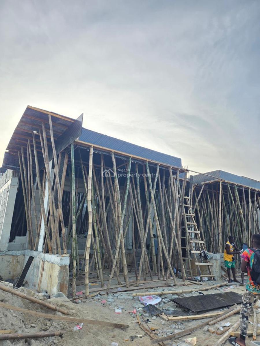 Lagos to Coastal Luxury Living: 3-bedroom Terrace + Studio Apartment, Atican Beach Resort Estate, Facing The Lagos to Calabar Coastal Road, Okun-ajah, Ajah, Lagos, Terraced Duplex for Sale