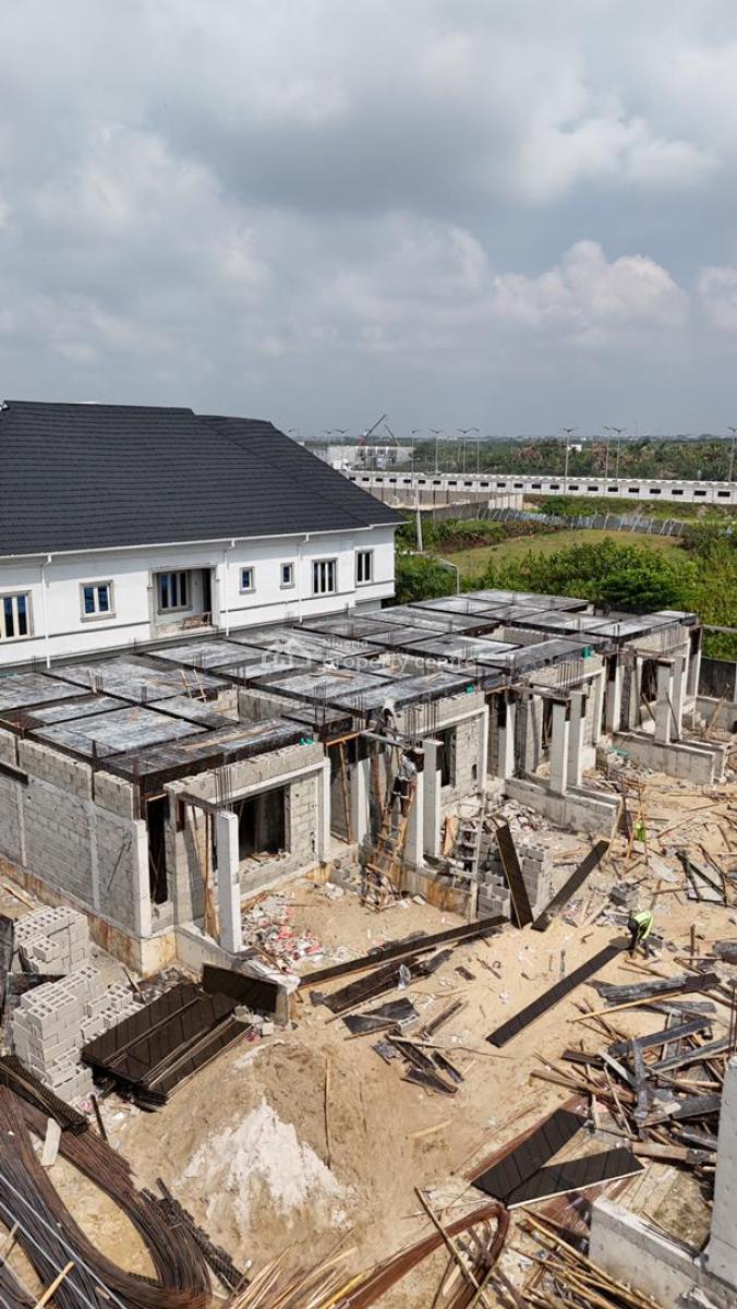 Lagos to Coastal Luxury Living: 3-bedroom Terrace + Studio Apartment, Atican Beach Resort Estate, Facing The Lagos to Calabar Coastal Road, Okun-ajah, Ajah, Lagos, Terraced Duplex for Sale