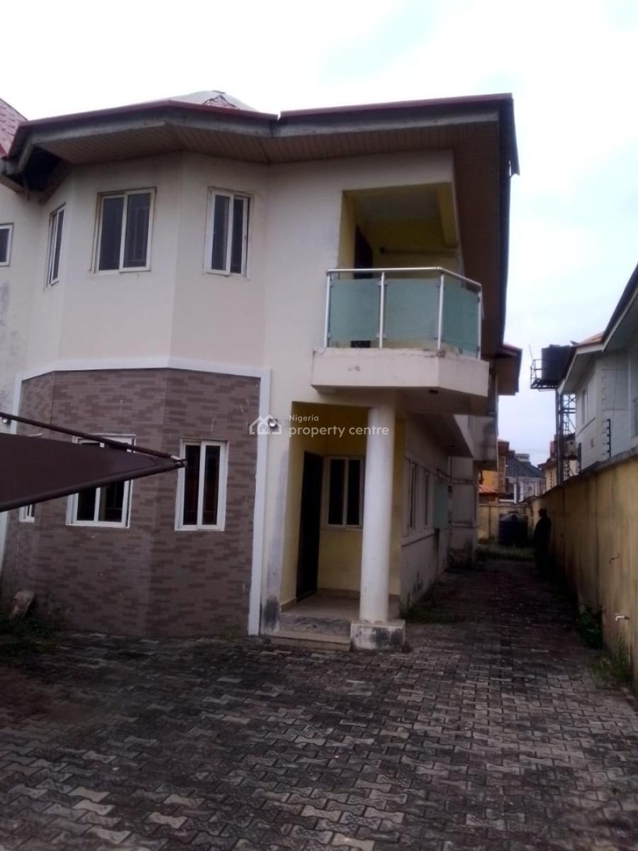 4 Bedroom Semi - Detached Building with 2 Rooms Bq, Admiralty Estate, New Road, Igbo Efon, Lekki, Lagos, Igbo Efon, Lekki, Lagos, Semi-detached Duplex for Sale