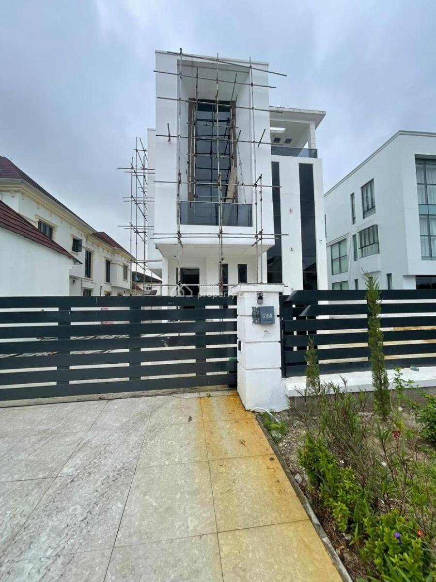 Exquisitely Built 5 Bedroom Fully Detached Duplex with Cinema,elevator, Osapa, Lekki, Lagos, Detached Duplex for Sale