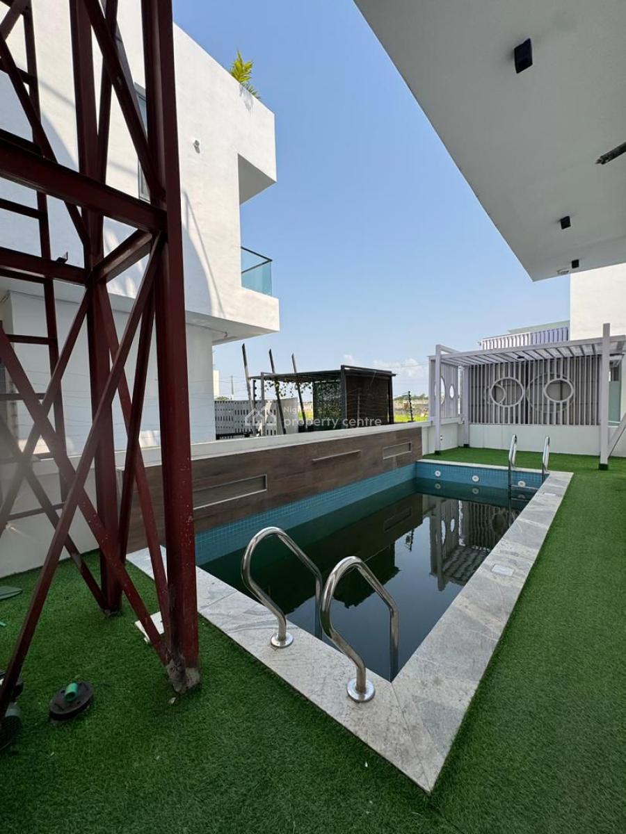 Ravishing 5 Bedroom Fully Detached  Duplex with Cinema, Pool, Gym, Bq, Osapa, Lekki, Lagos, Detached Duplex for Sale