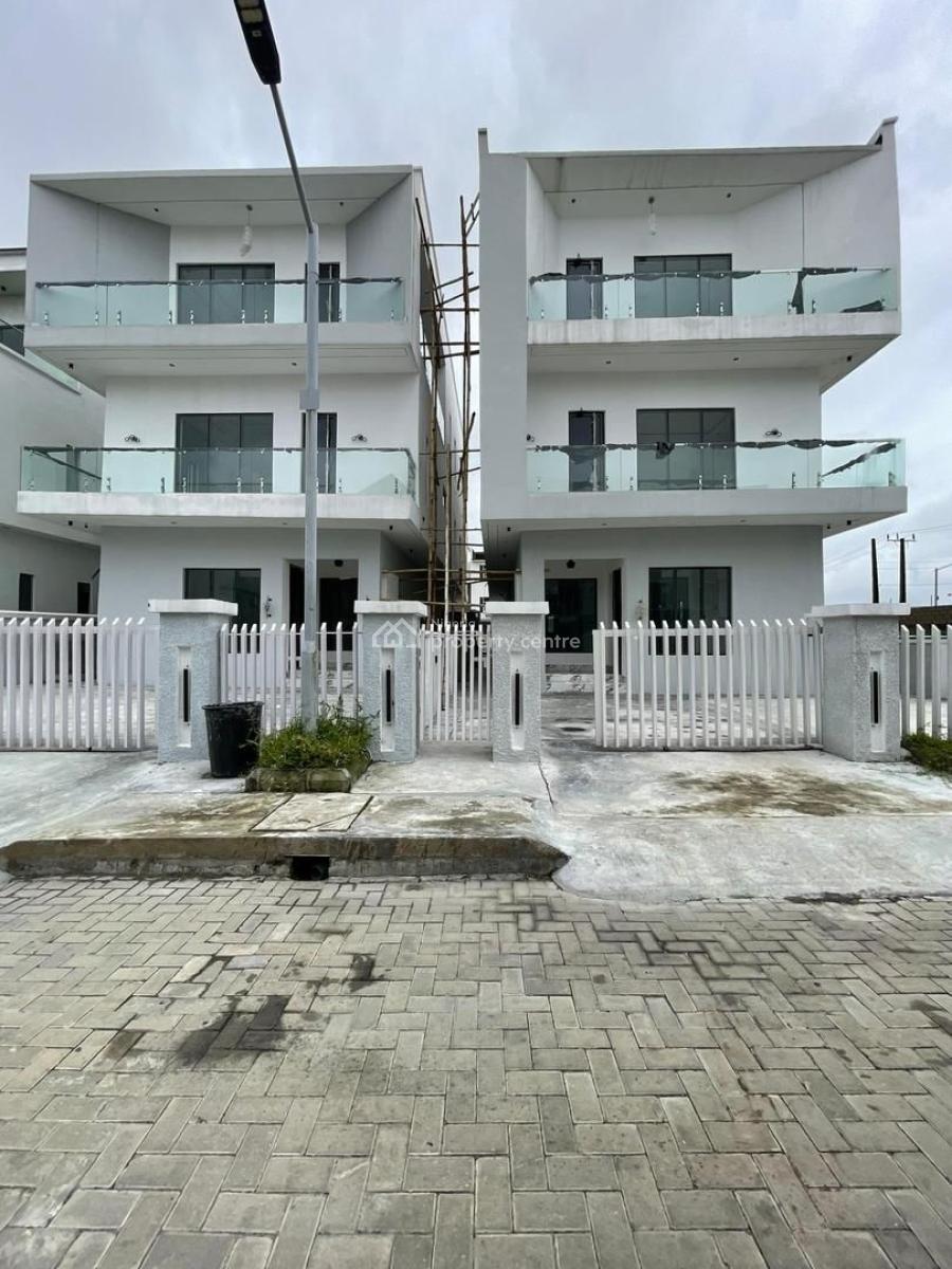 Stunning 5 Bedroom Fully Detached  Duplex with Cinema, Pool and Bq, Osapa, Lekki, Lagos, Detached Duplex for Sale