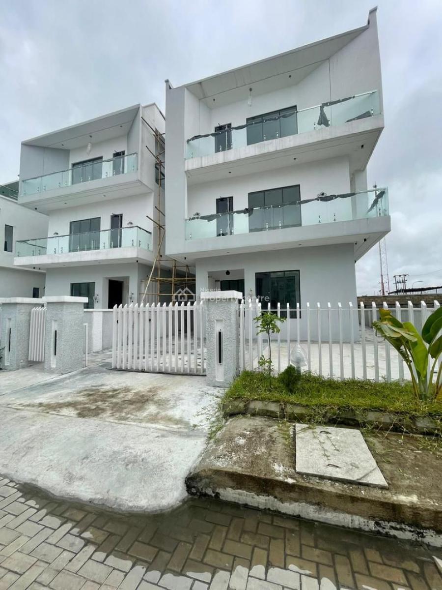 Stunning 5 Bedroom Fully Detached  Duplex with Cinema, Pool and Bq, Osapa, Lekki, Lagos, Detached Duplex for Sale