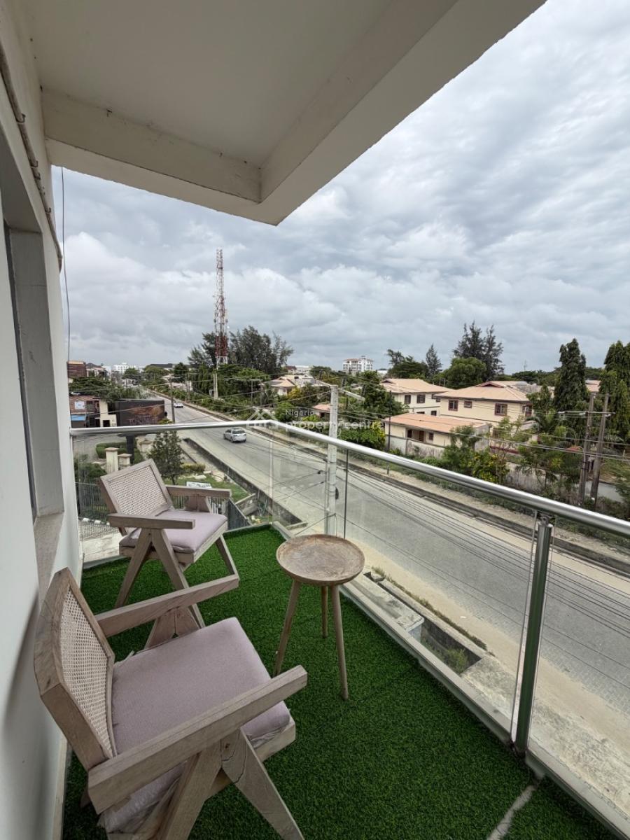 Fully Furnished 2bedrooms with Bq, Whitesand School Road Lekki Right, Lekki Phase 1, Lekki, Lagos, Flat / Apartment for Rent
