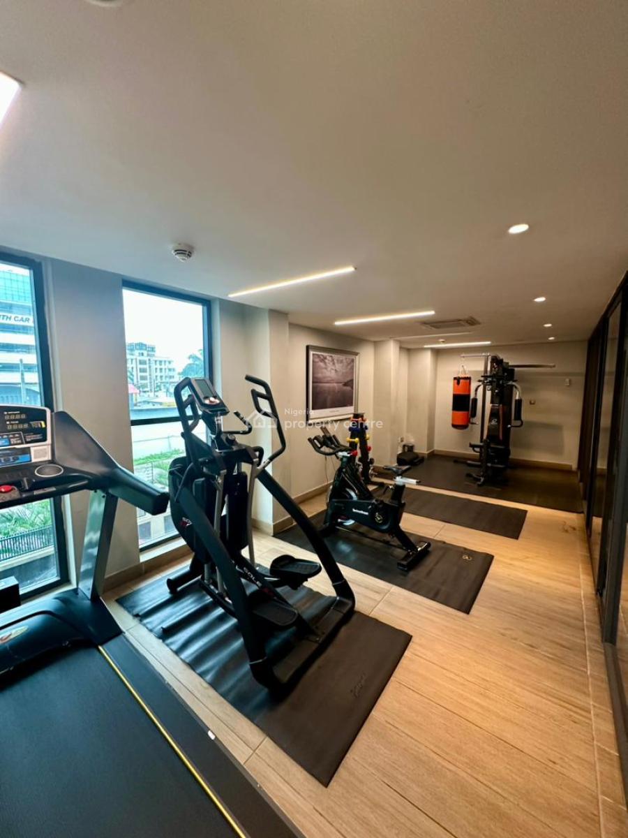 Nicely Furnished 1-bedroom Apartment with Fully Functional Gym, Victoria Island (vi), Lagos, Flat / Apartment Short Let