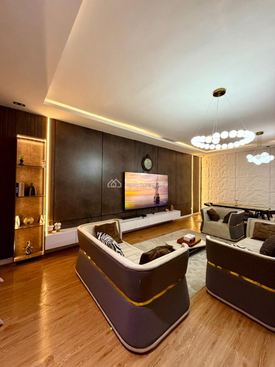 Luxury Waterfront 3-bedroom Furnished Apartment with Bq, Banana Island, Ikoyi, Lagos, Flat / Apartment for Rent