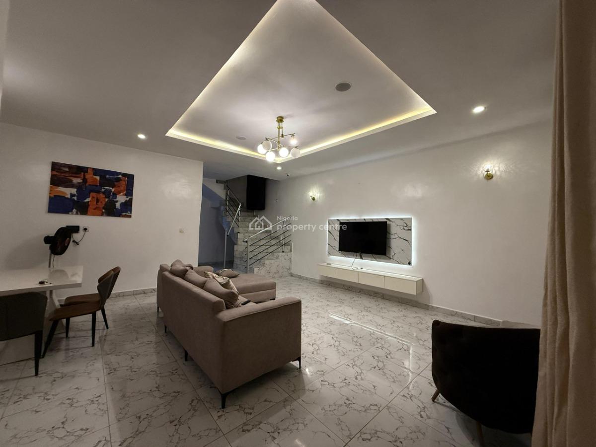 4 Bedroom Furnished Fully Detached Duplex, Agungi, Lekki, Lagos, Detached Duplex for Rent