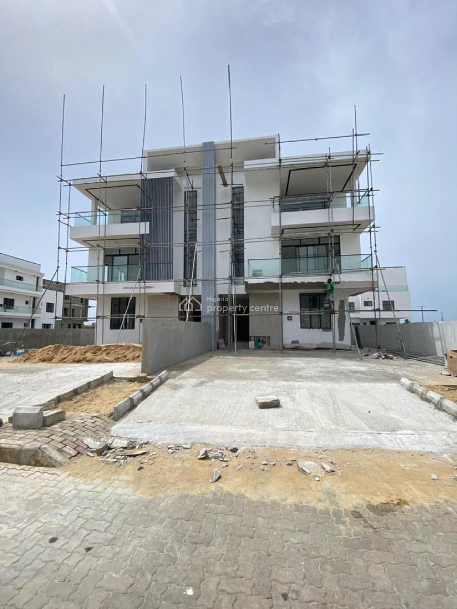 Exclusively Designed 5 Bedroom Semi Detached Duplex with a Bq and Pool, Ikate, Lekki, Lagos, Semi-detached Duplex for Sale