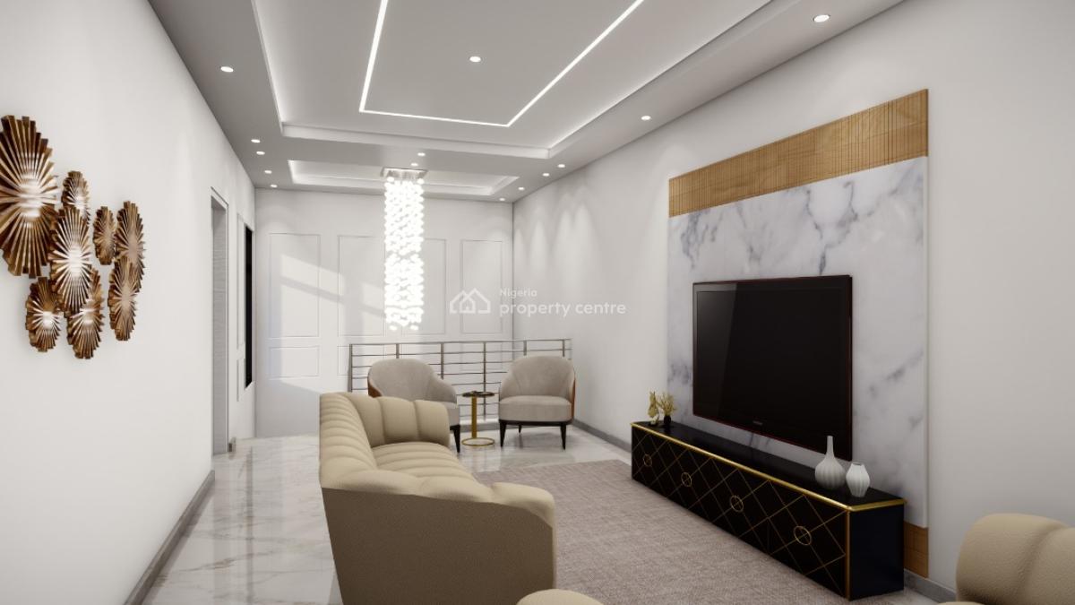 Luxury 5-bedroom Maisonette with Library with Governors Consent, Lekki Right (coastal Side), Lekki Phase 1, Lekki, Lagos, Flat / Apartment for Sale