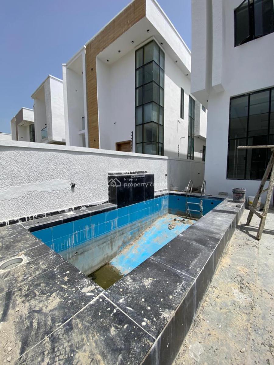 Luxury 4 Bedroom Fully Detached Duplex (pool/bq), Chevron Toll Gate, Lekki, Lagos, Detached Duplex for Sale
