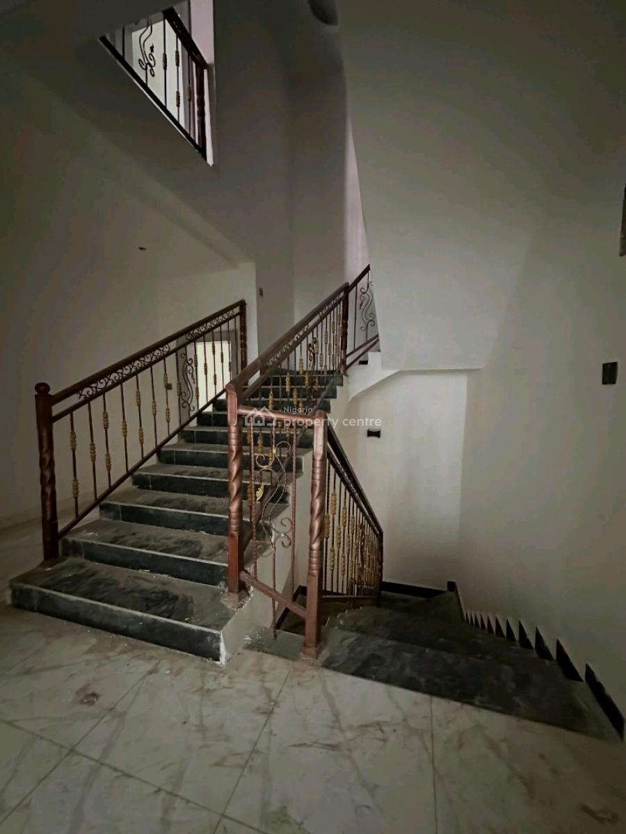 New 5 Bedroom Terrace Duplex + Boys Quarters 2 Living Rooms Pop Finish, Utako, Abuja, House for Sale