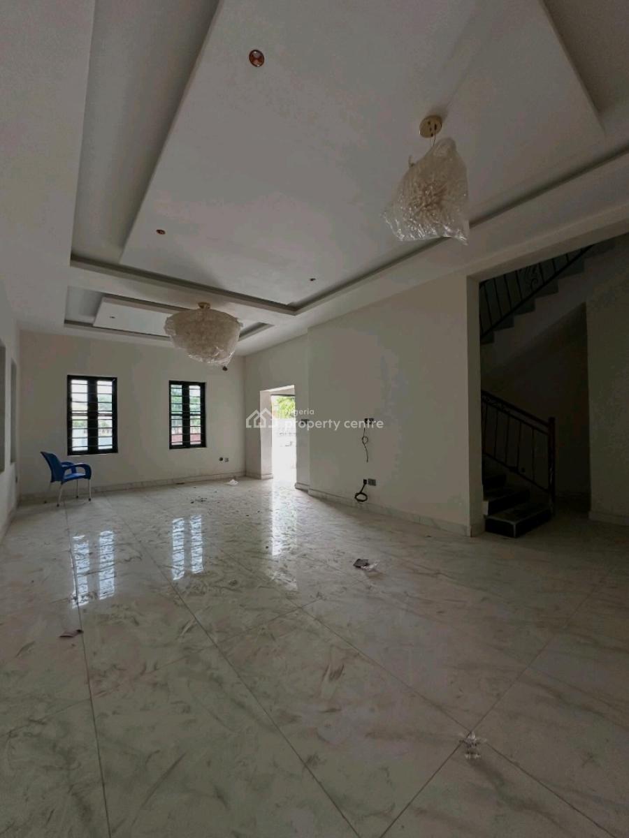 New 5 Bedroom Terrace Duplex + Boys Quarters 2 Living Rooms Pop Finish, Utako, Abuja, House for Sale