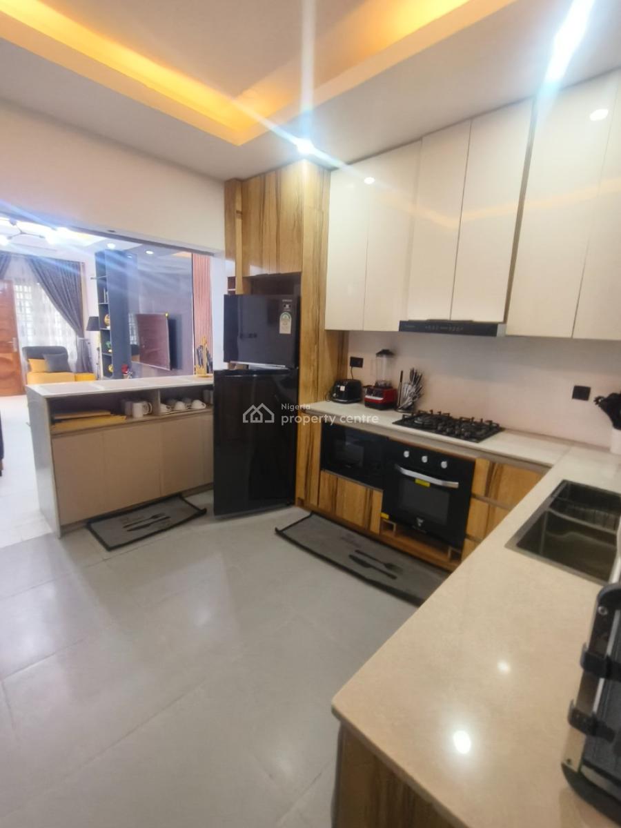 Fully Furnished 2bed Terrace Duplex, By Royal Gardens Estate., Ajiwe, Ajah, Lagos, Terraced Duplex for Rent