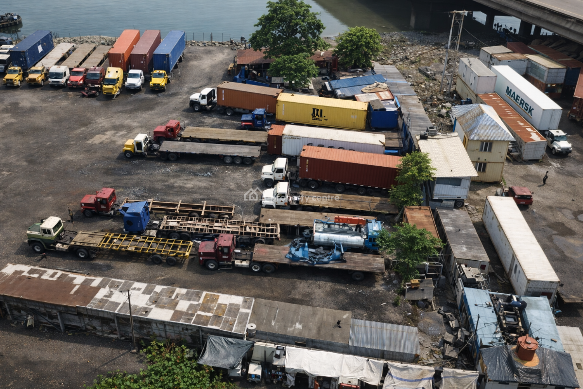 a Prime 12,480 Sqm Waterfront Land, Amuwo Odofin, Lagos, Industrial Land for Sale