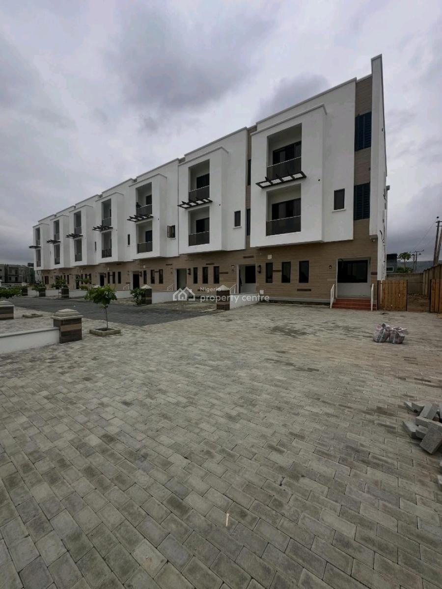 New 4 Bedroom Terrace Duplex + Boys Quarters Pop Finishing All Rooms, Jahi, Abuja, House for Sale