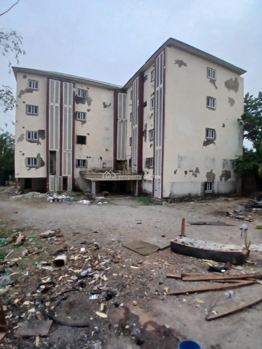 Old Commercial Bulding on Four Floors, Off Main Ibro Hotel, Zone 5, Wuse, Abuja, Hotel / Guest House for Sale