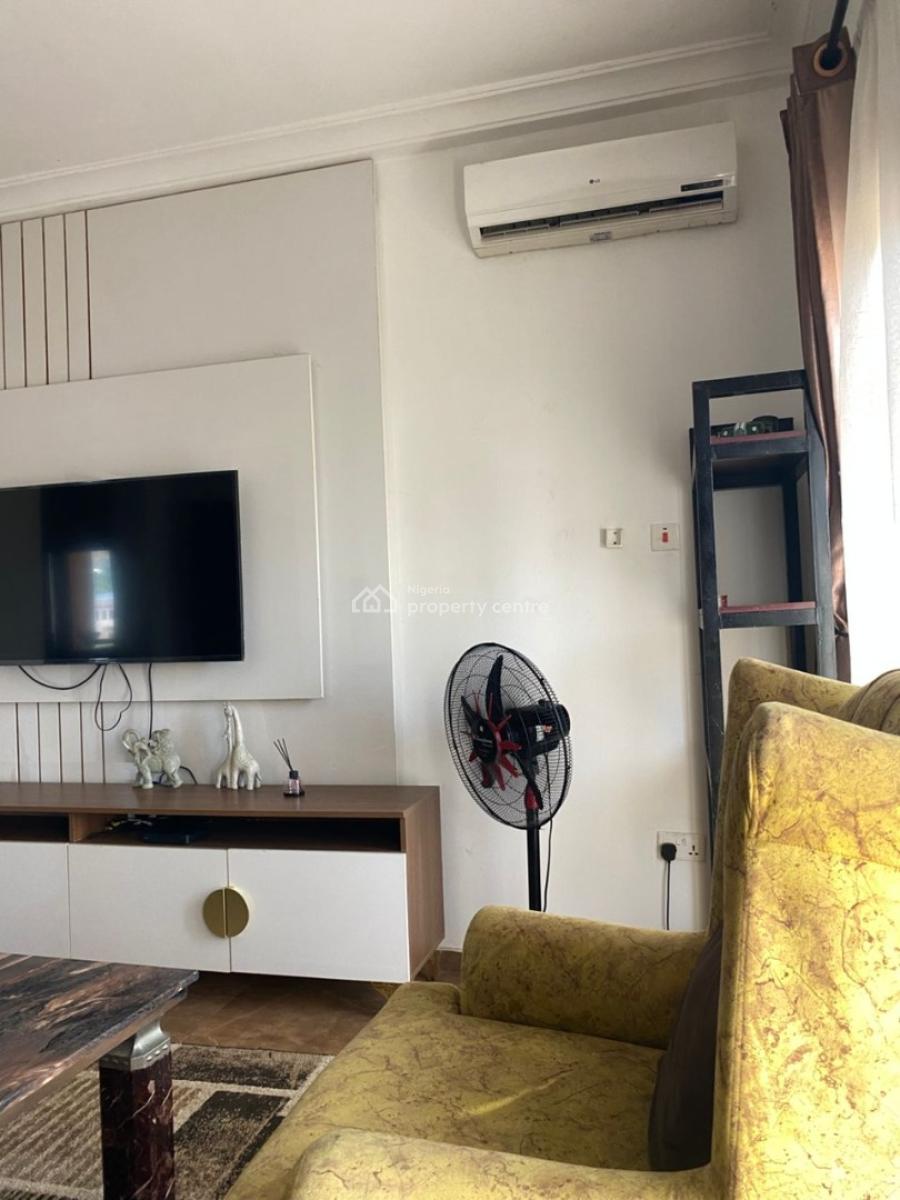 Furnished and Comfortable 1-bedroom Apartment in a Mini Estate, Katampe, Abuja, Flat / Apartment for Rent