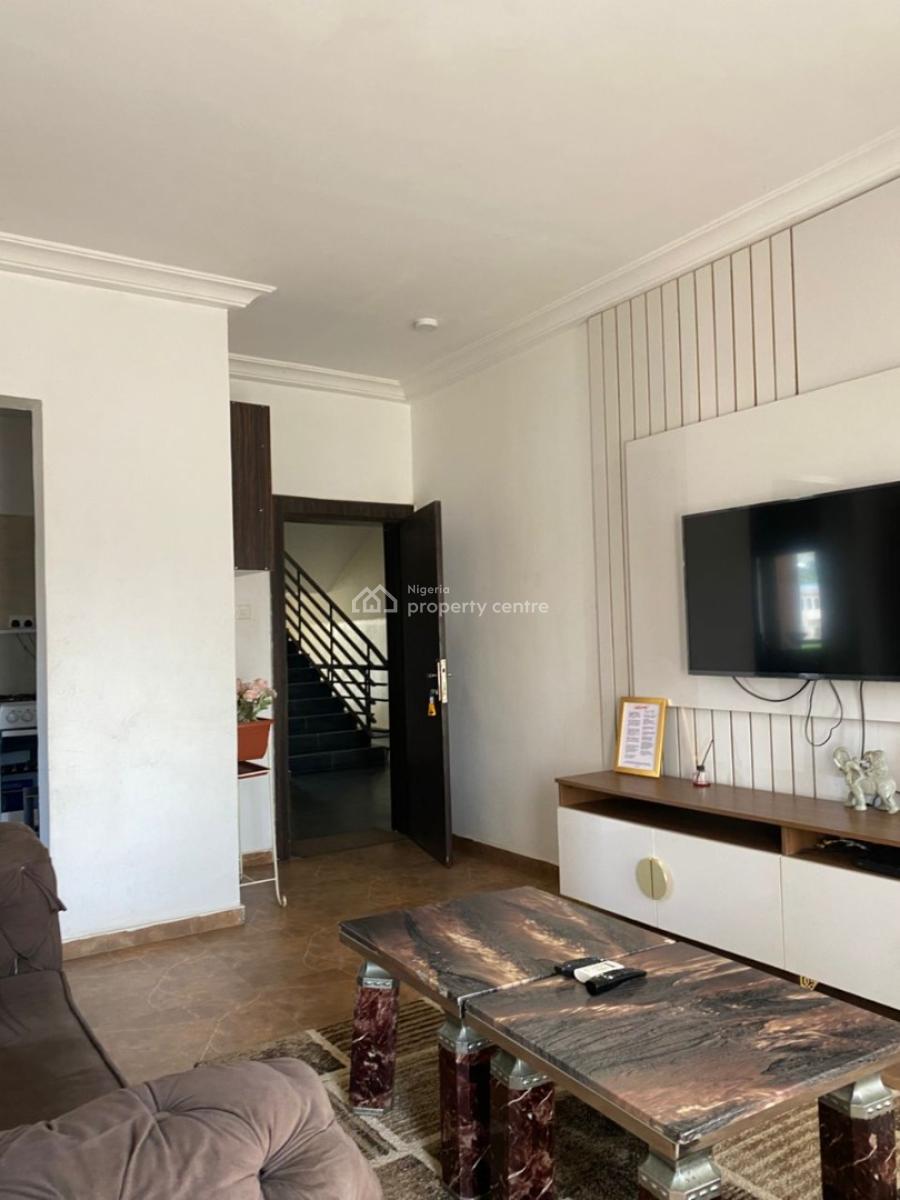 Furnished and Comfortable 1-bedroom Apartment in a Mini Estate, Katampe, Abuja, Flat / Apartment for Rent