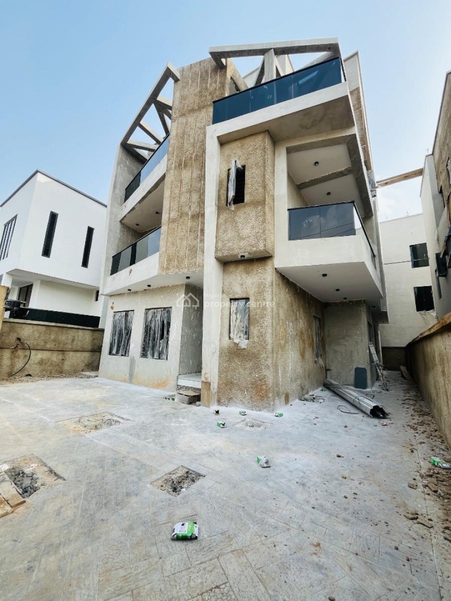 Luxury Built 5 Bedroom Detached Duplex with Study, Box Room, Terrace,, Exclusively Designed Home with Study, Terrace, Bq in a Secured Estate, Omole Phase 1, Ikeja, Lagos, Detached Duplex for Sale