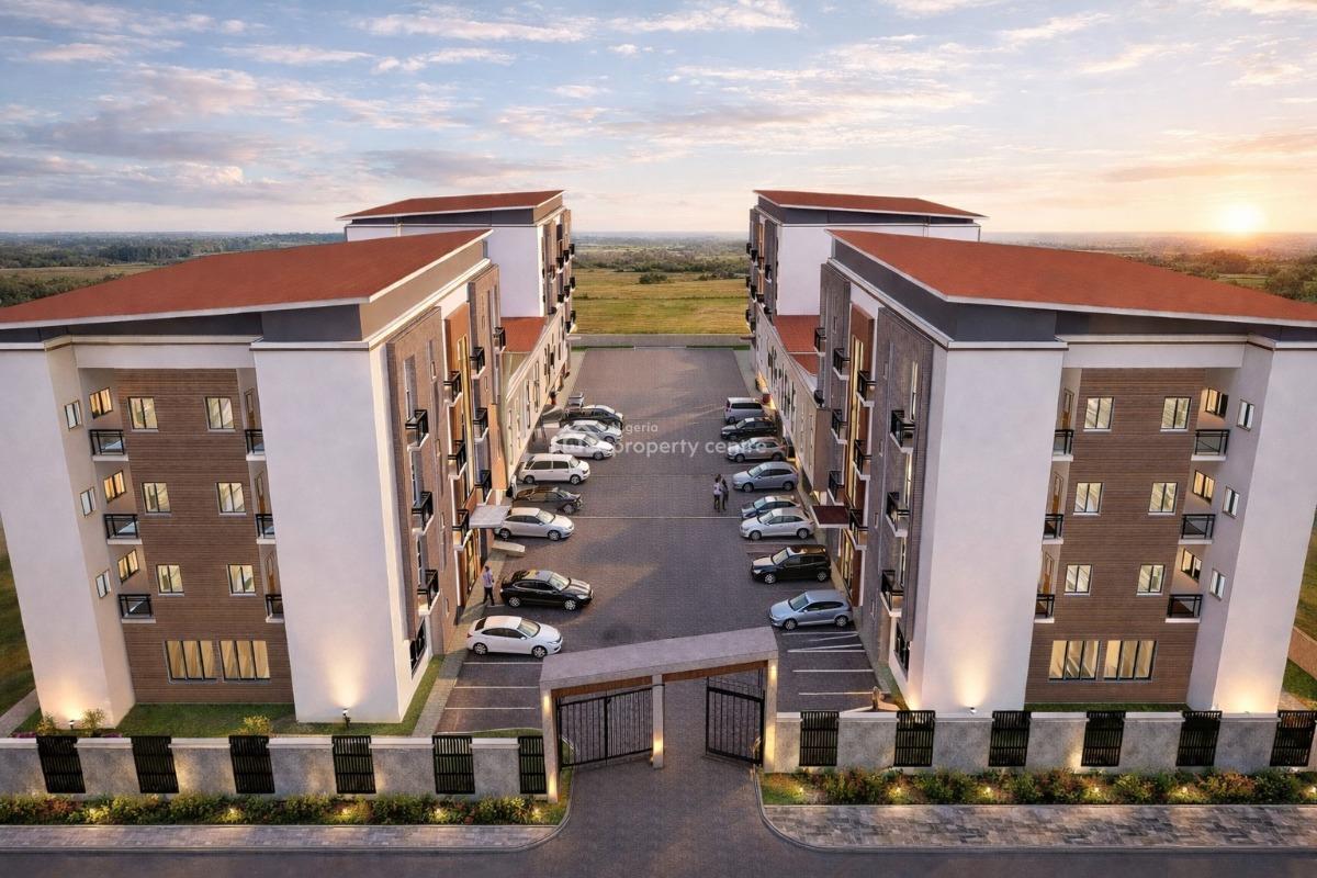 Spacious 1-bedroom Apartments Suitable for Aparthotel - Elevator&solar, The Vista, Jahi, Abuja, Flat / Apartment for Sale
