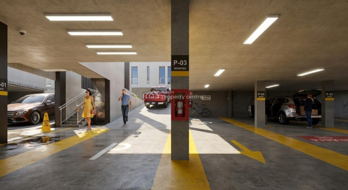 Spacious 1-bedroom Apartments Suitable for Aparthotel - Elevator&solar, The Vista, Jahi, Abuja, Flat / Apartment for Sale