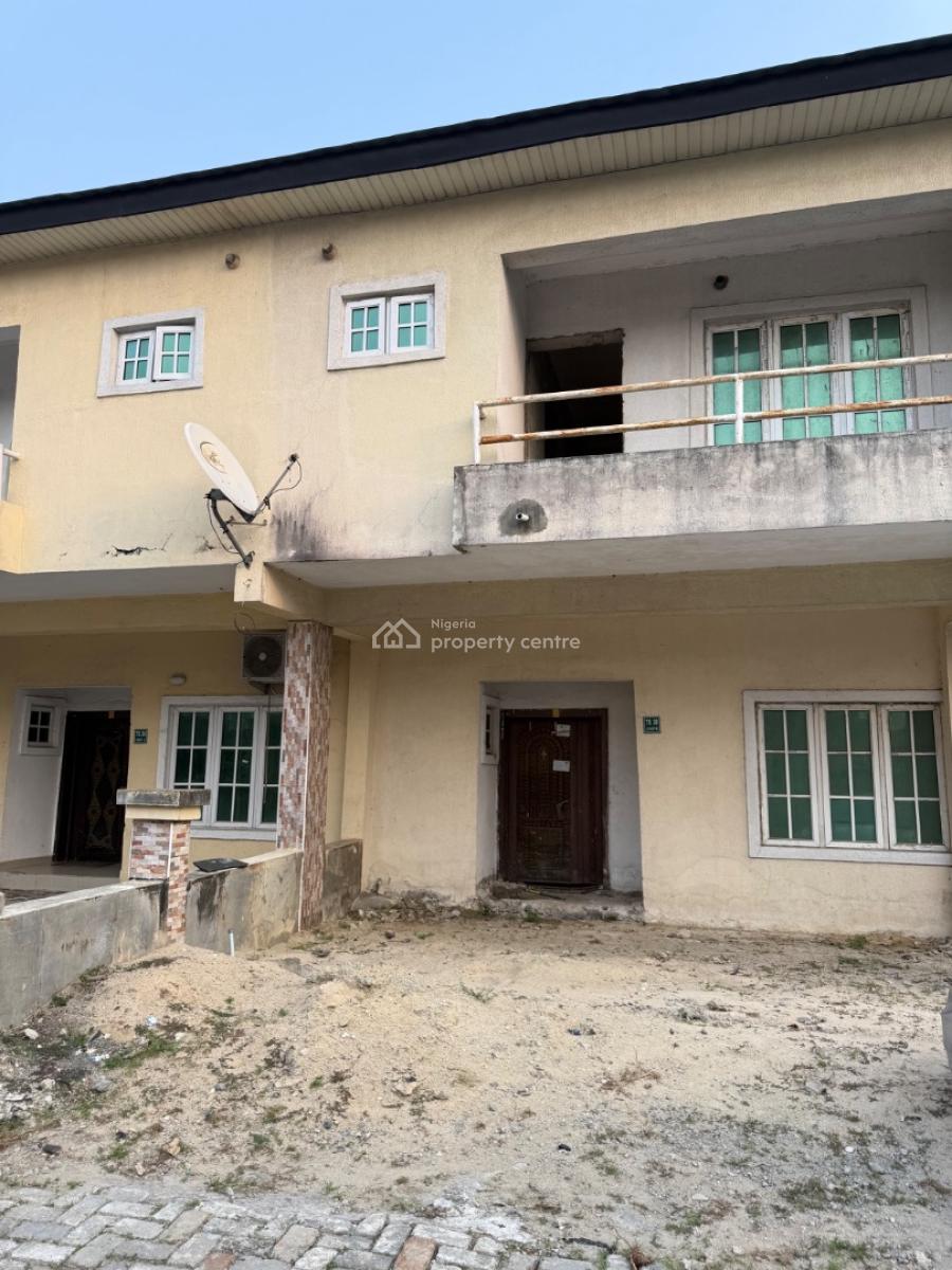 2 Bedroom and Bq Terrace, Lg Phase 2 Estate, Ajah, Lagos, Terraced Duplex for Sale
