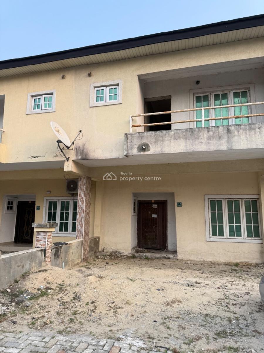 2 Bedroom and Bq Terrace, Lg Phase 2 Estate, Ajah, Lagos, Terraced Duplex for Sale