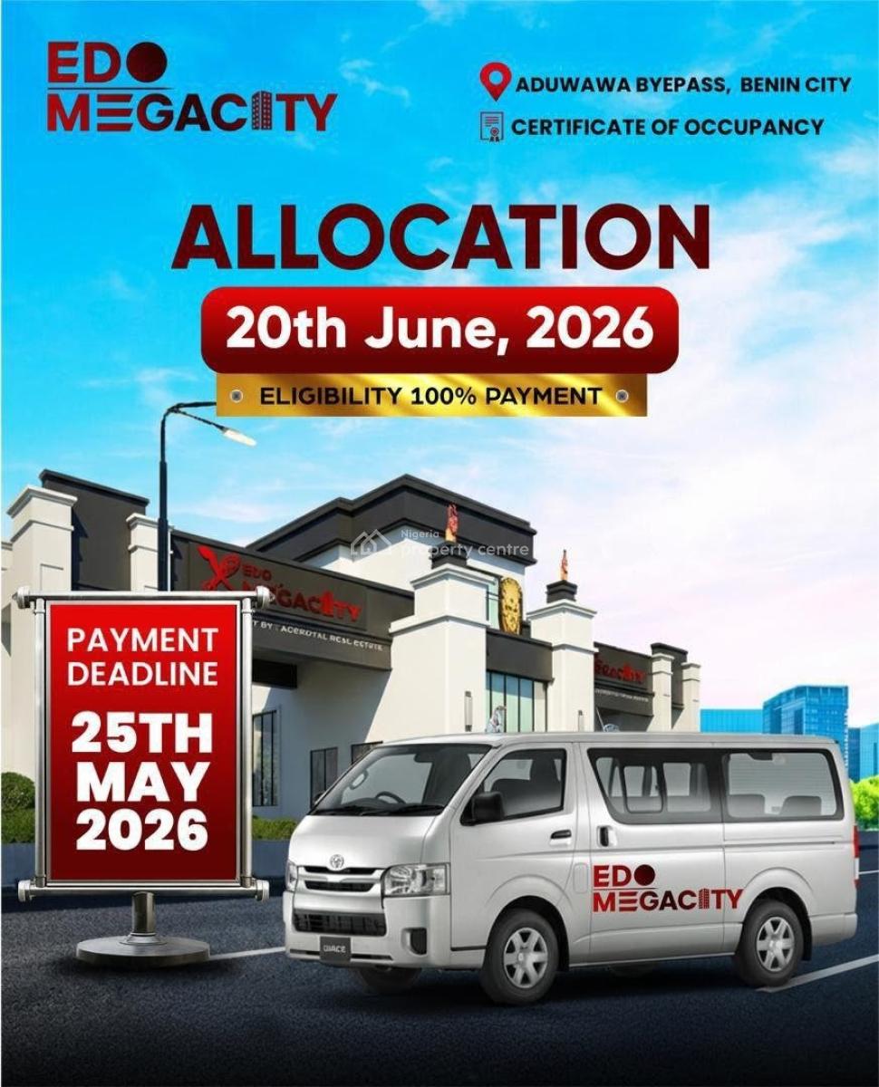 Premium Plots of Land in a Luxury Secured Private Estate, Edo Mega City, Aduwawa By-pass, Akoko Edo, Edo, Mixed-use Land for Sale