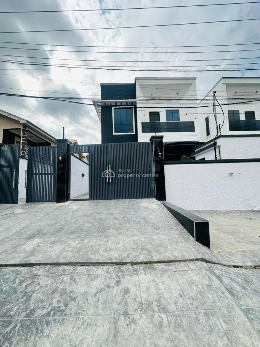 Alluring 5 Bedroom Fully Detached Duplex Plus Bq, Stylishly Built Home with Bq in a Serene and Secured Estate, Omole Phase 2, Ikeja, Lagos, Detached Duplex for Sale
