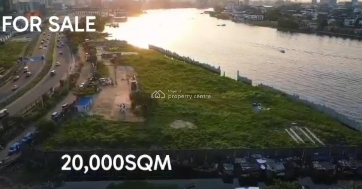 Investors Delight Prime 20,000 Sqm Waterfront Land, Located By Maroko Along The Lekki Epe Express, Victoria Island (vi), Lagos, Mixed-use Land for Sale