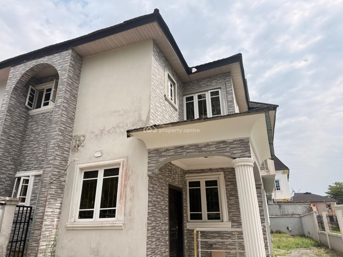 4 Bedroom Semi Detached House with Good Parking Space, Diamond Estate, Sangotedo, Ajah, Lagos, Semi-detached Duplex for Rent