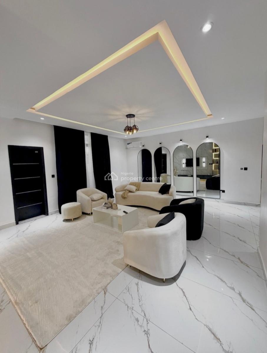 Luxury 2 Bedroom Serviced & Furnished Apartment,elevator,24/7 Services, Diplomatic Zones , Serene Neighborhood, Katampe Extension, Katampe, Abuja, Flat / Apartment for Rent