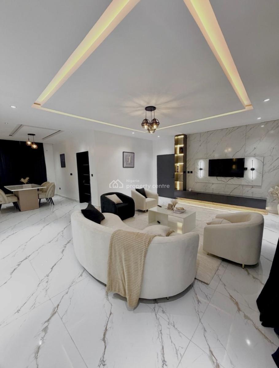 Luxury 2 Bedroom Serviced & Furnished Apartment,elevator,24/7 Services, Diplomatic Zones , Serene Neighborhood, Katampe Extension, Katampe, Abuja, Flat / Apartment for Rent