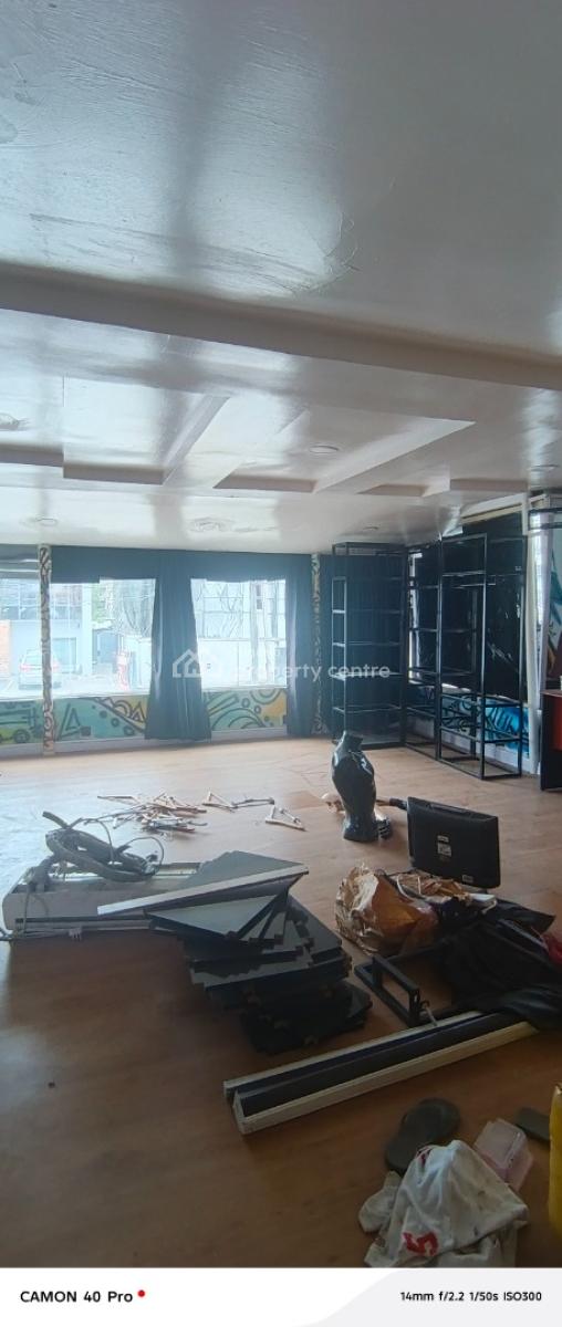 Shop Available Upstairs for Boutique and Fashion Show House, Facing The Road Off Fola Osibo Road, Lekki Phase 1, Lekki, Lagos, Shop for Rent
