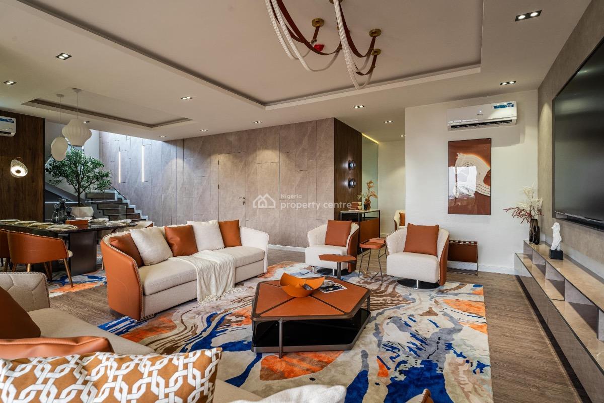 Ultra-modern,newly Furnished 4-bedroom Maisonette Pent, Lekki Phase 1, Lekki Phase 1, Lekki, Lagos, Flat / Apartment Short Let