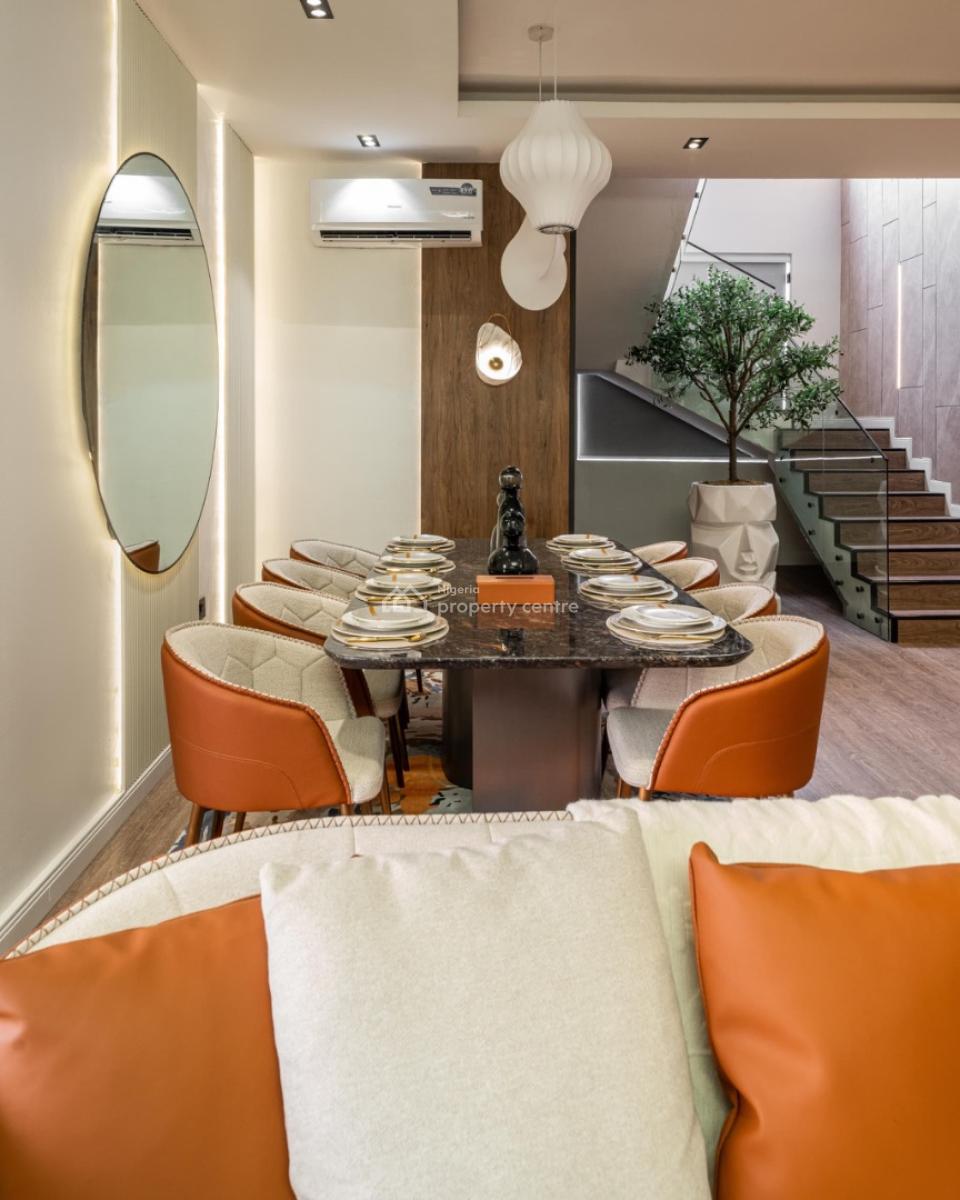 Ultra-modern,newly Furnished 4-bedroom Maisonette Pent, Lekki Phase 1, Lekki Phase 1, Lekki, Lagos, Flat / Apartment Short Let