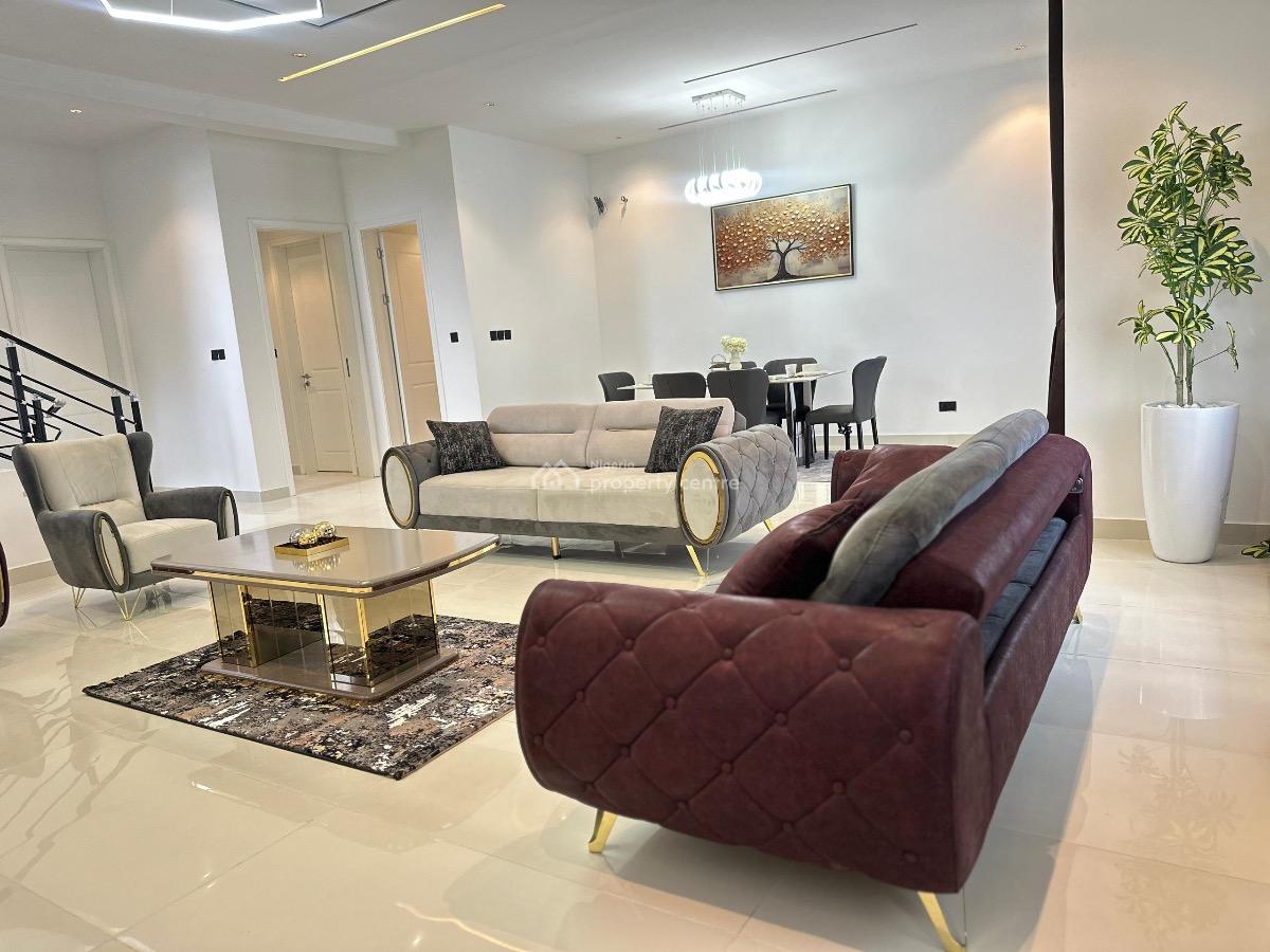 a Magnificent Contemporary Brand New  Automated Four Bedroom Semi-deta, Lagoon District, Lekki Foreshore Lekki Phase One, Lekki Phase 1, Lekki, Lagos, Semi-detached Duplex for Sale