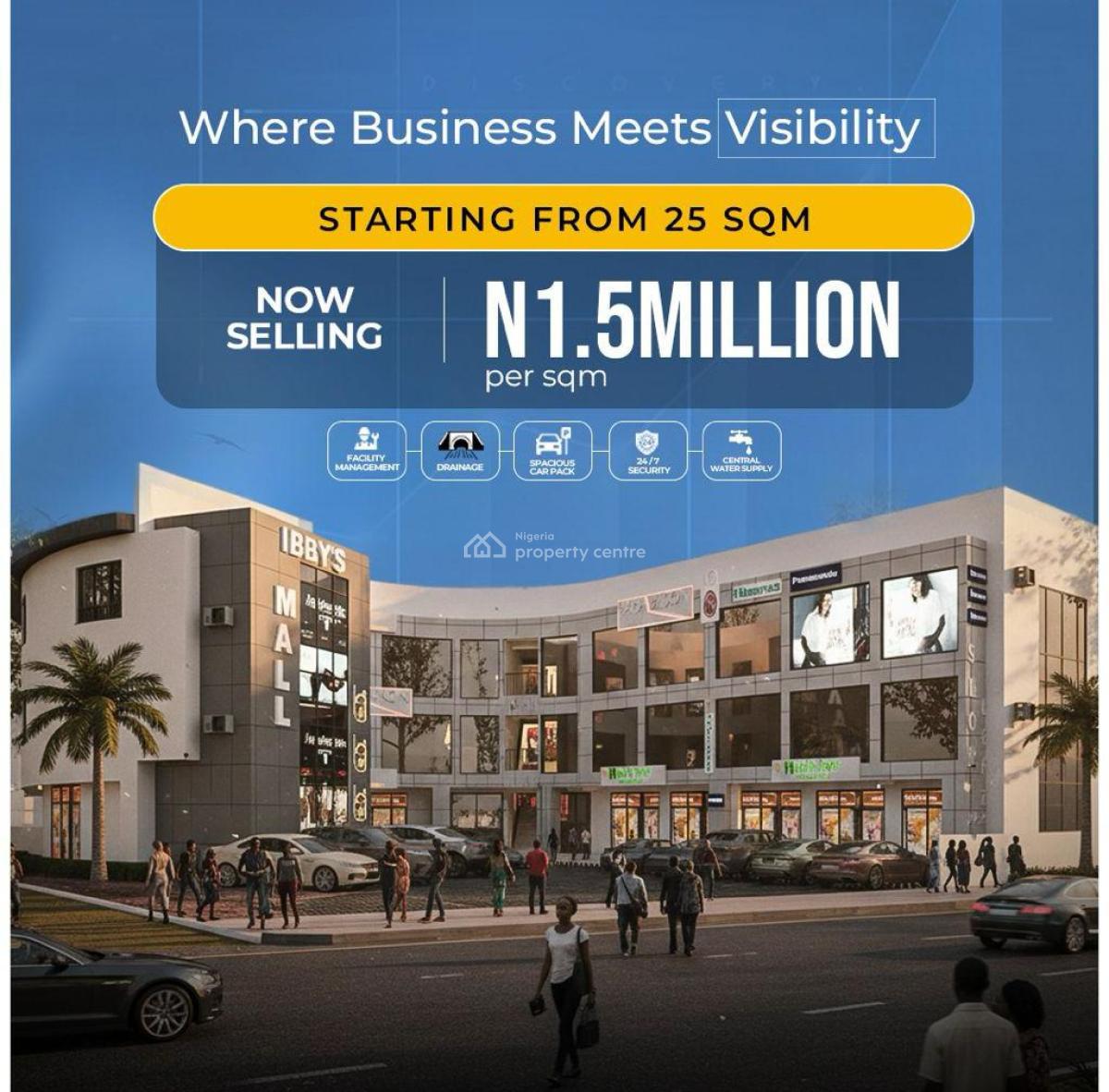 Shopping Mall with Governors Consent, Lagos Business School Area, Ajah, Lagos, Shop for Sale