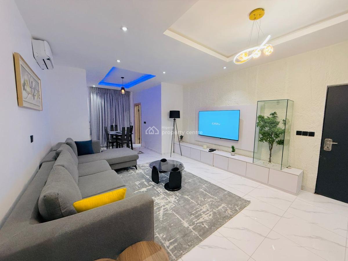 Luxury 3 Bedroom Apartment, Cyberville Estate, Sangotedo, Ikate, Lekki, Lagos, Flat / Apartment Short Let